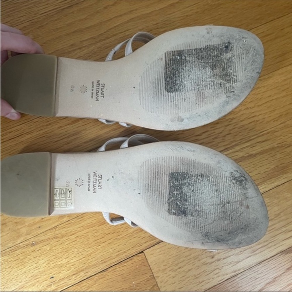 Stuart Weitzman Sandals Leonita Flat Sandals 8.5 - image 4